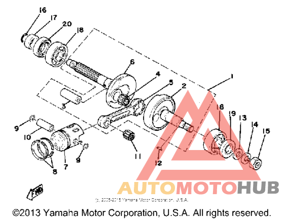 Коленвал,поршни