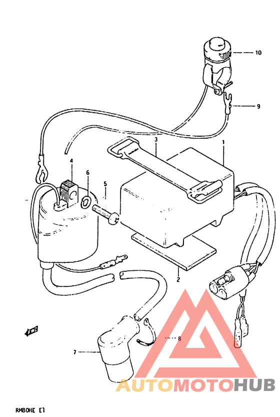 Cdi unit - ignition coil