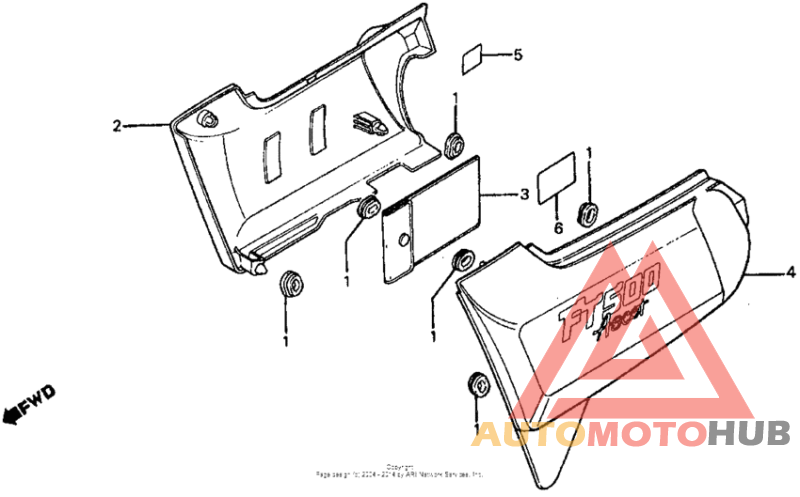 Боковые обтекатели