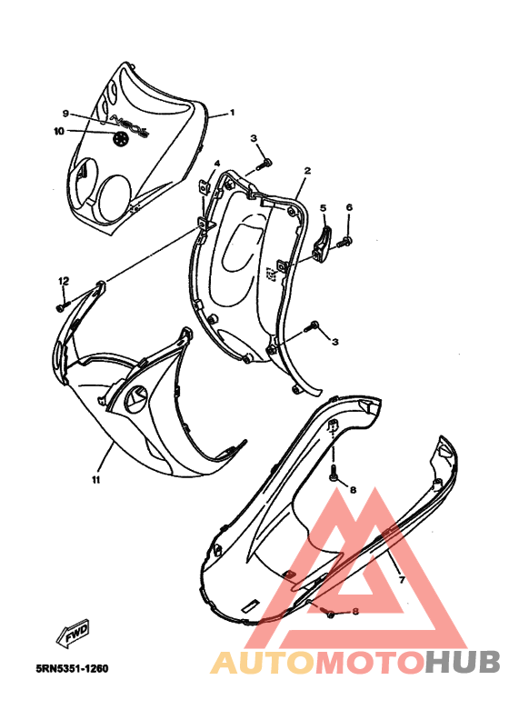 Щиток облицовочный