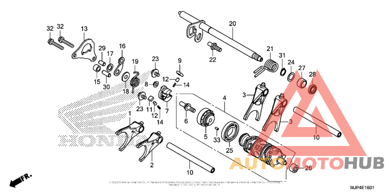 Gearshift Drum (2)