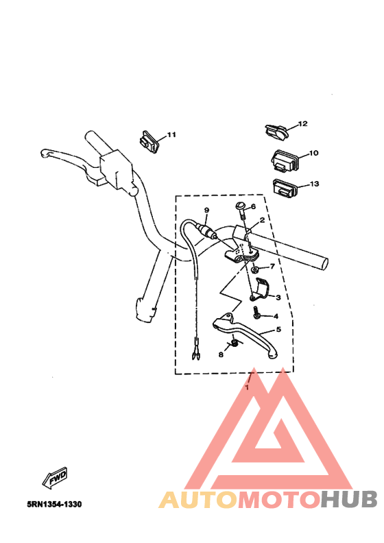 Interruptor  manillar&palanc