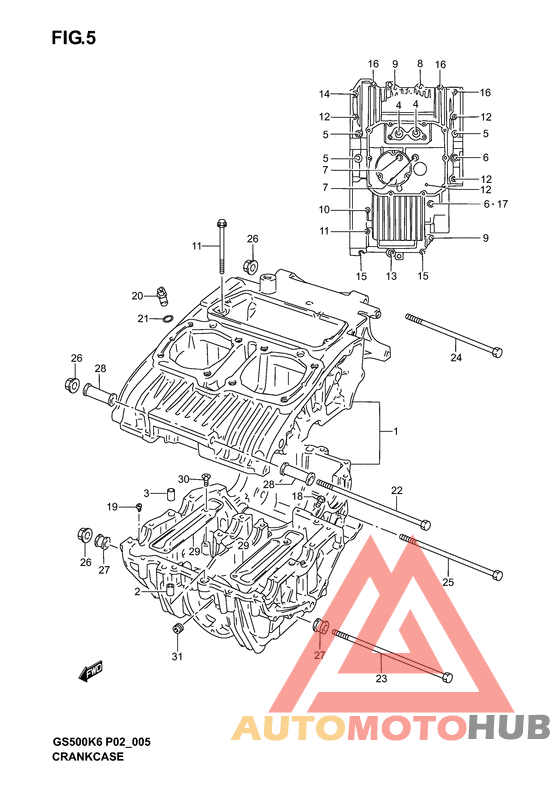 Картер двигателя