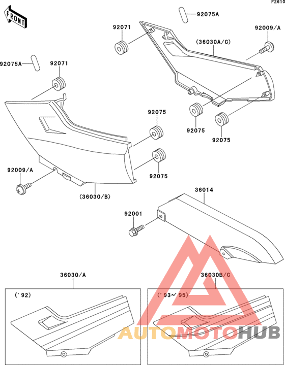 Боковые обтекатели