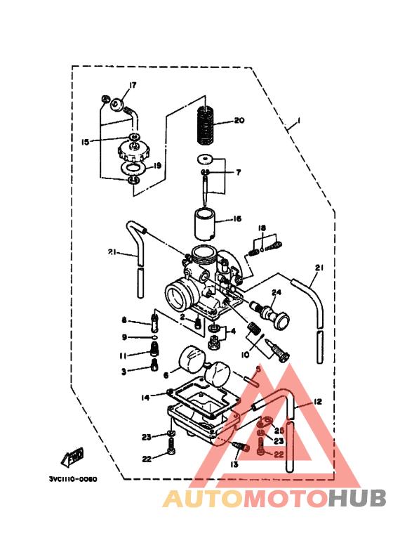 Carburetor assy