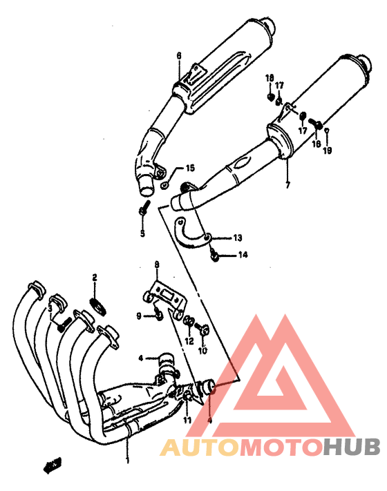 Muffler comp
