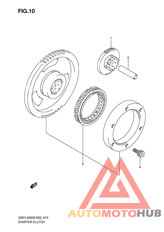 Муфта стартера
