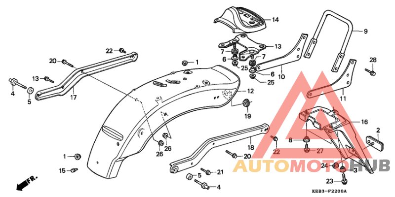 Заднее крыло