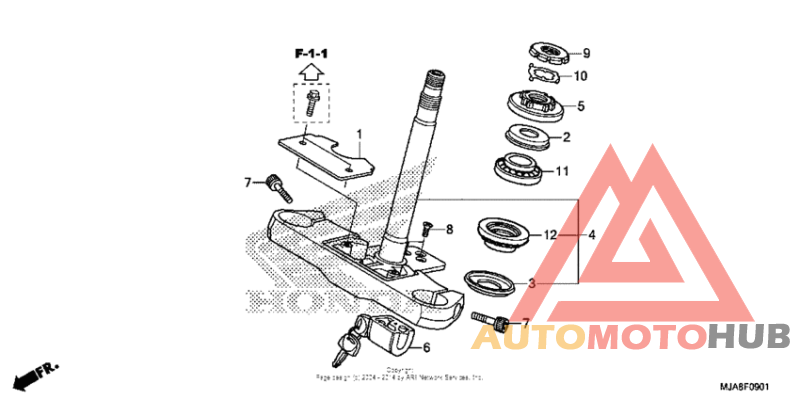 Steering stem (2)