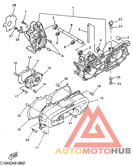 Картер двигателя