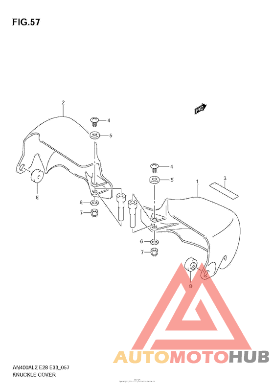 Knuckle Cover (An400Za L2 E28)