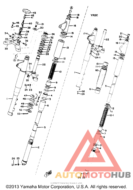 Передняя вилка