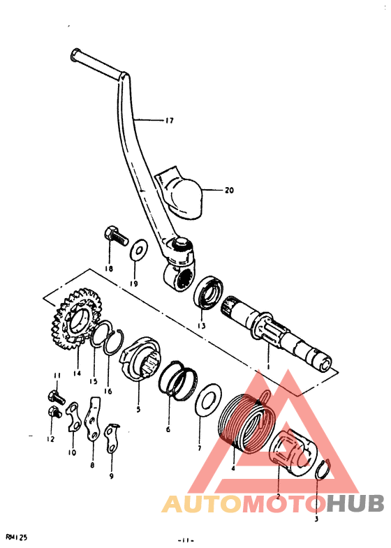 Ножной стартер