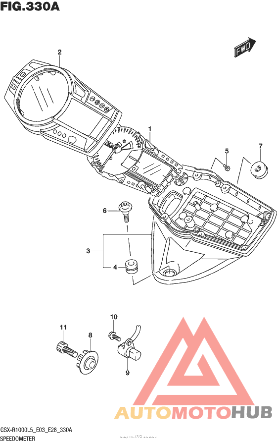 Speedometer (Gsx-R1000L5 E03)