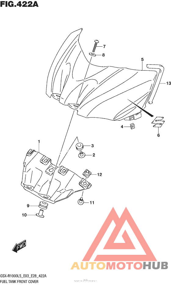 Fuel Tank Front Cover