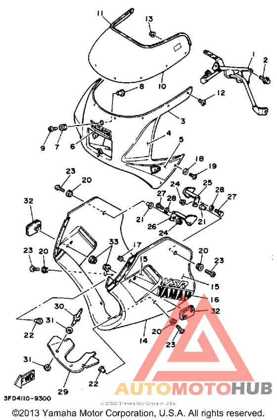 Fairing-cowling