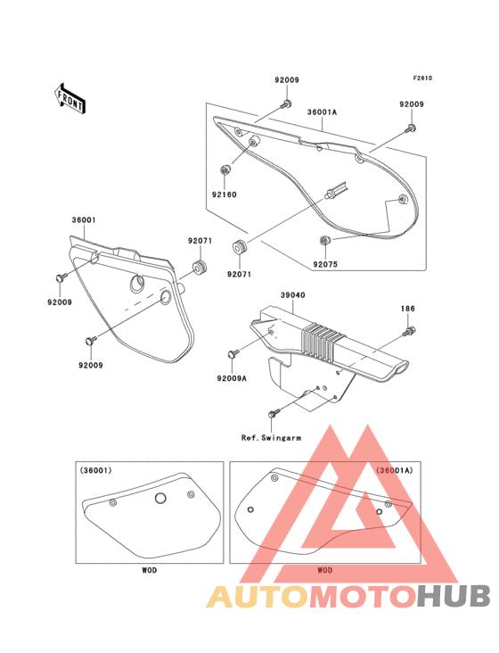 Side covers/chain cover(1/2)