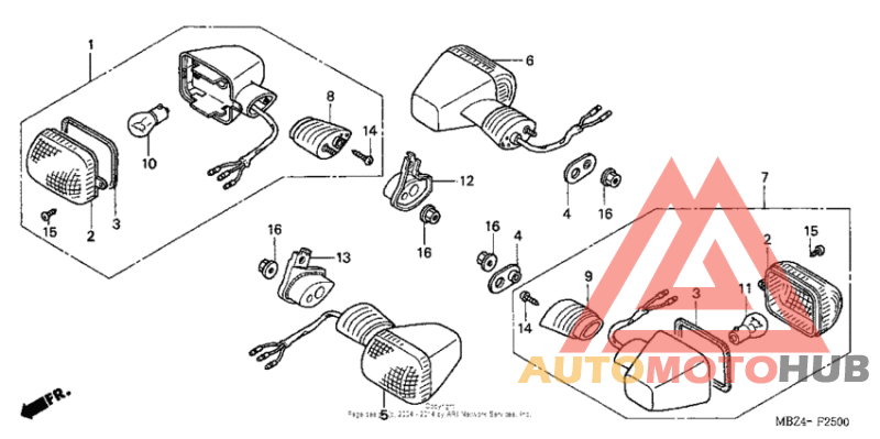 Задний фонарь
