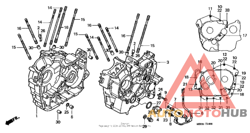 Картер двигателя