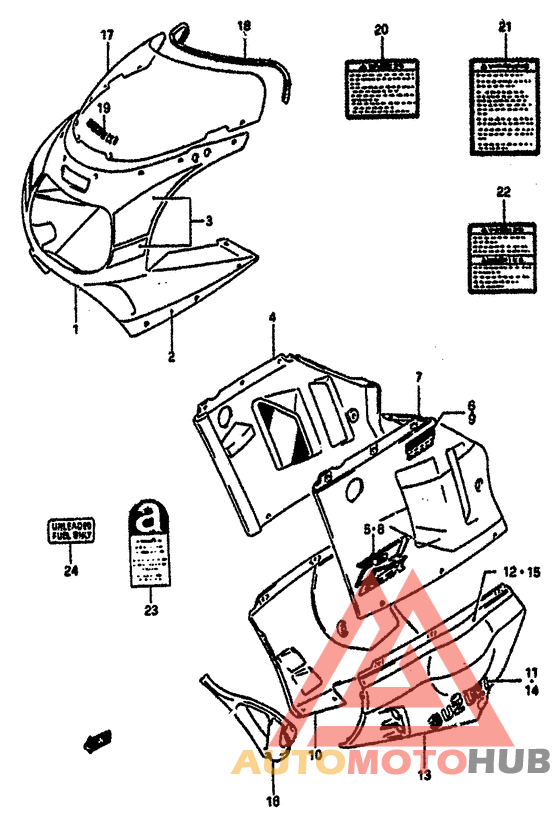 Cowling body