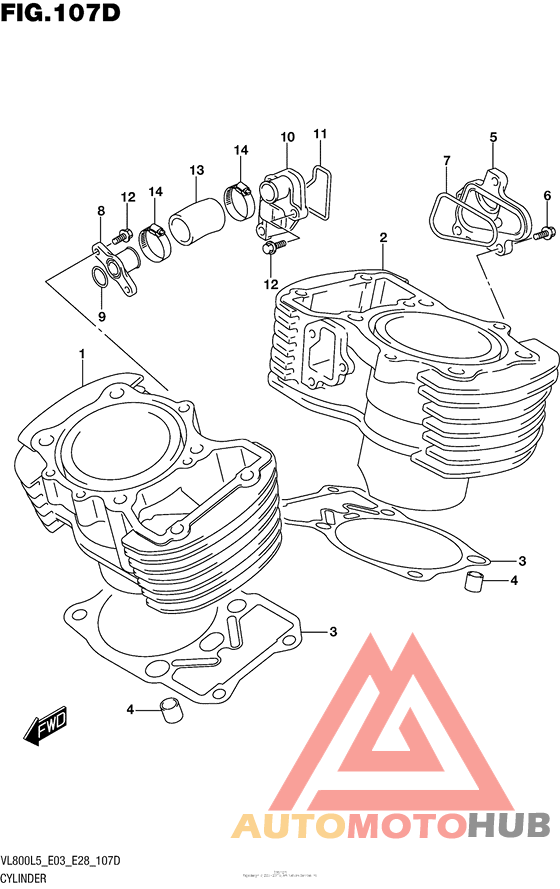 Cylinder (Vl800Tl5 E28)