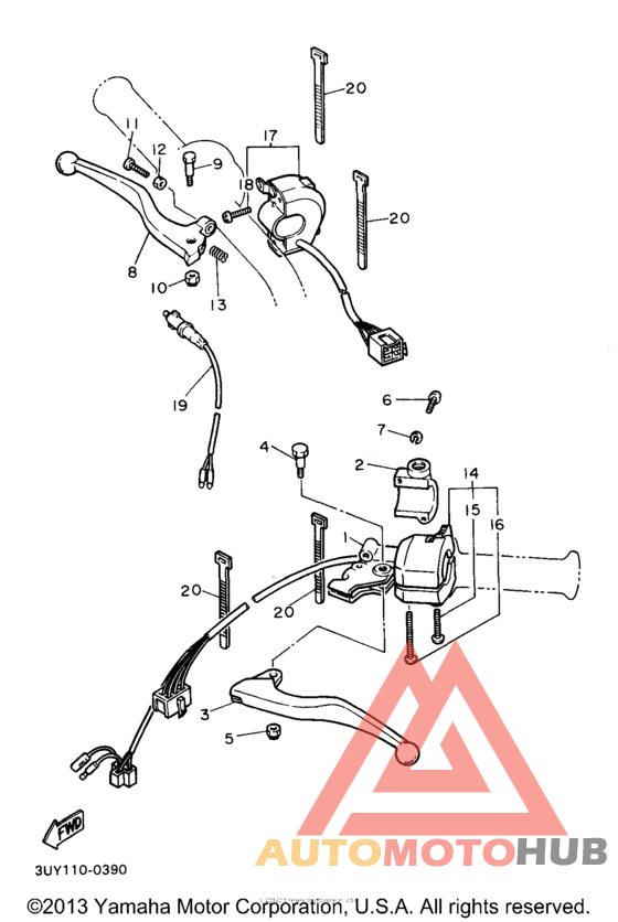 Рулевые переключатели