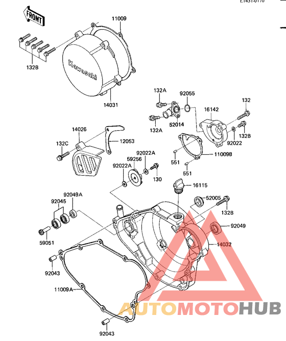 Engine covers/water pump