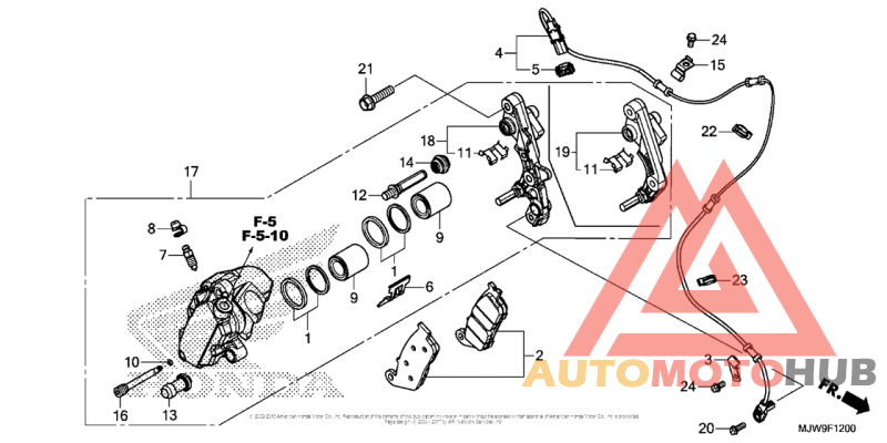 Передний суппорт