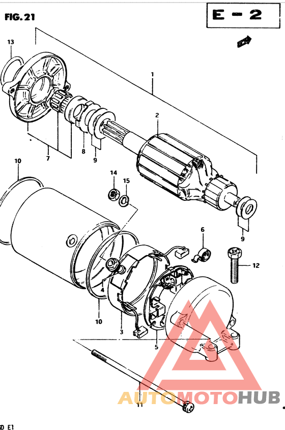 Стартерный мотор