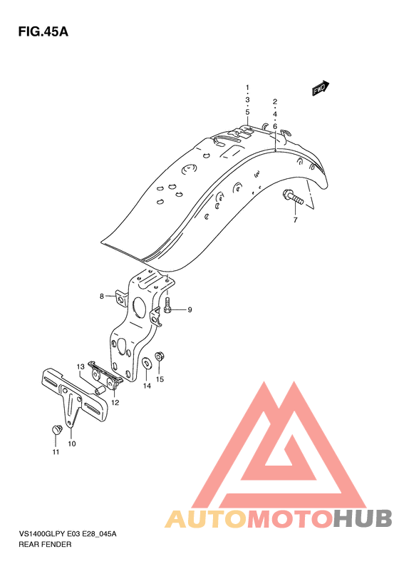 Заднее крыло