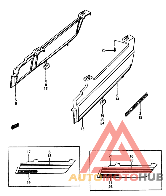Seat molding