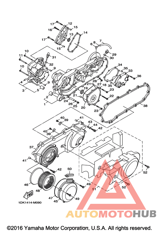 Картер двигателя