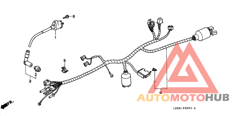 Harness wire