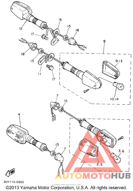 Turnsignal flasher light