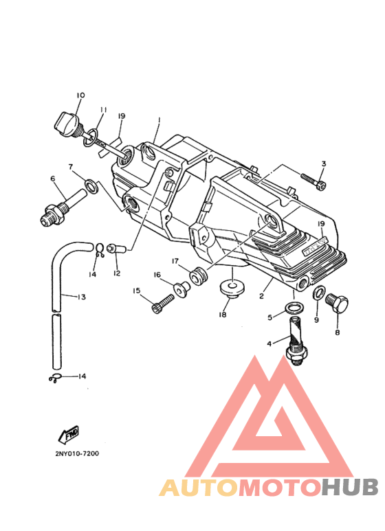 Oil tank assy