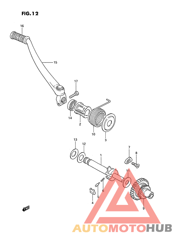 Ножной стартер