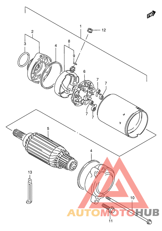 Стартерный мотор