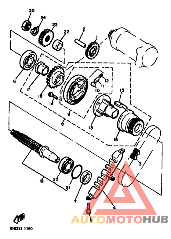 Муфта стартера