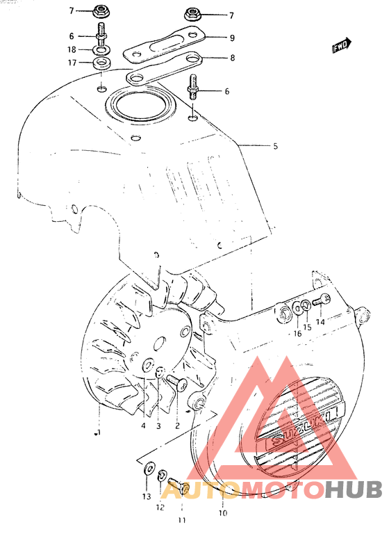 Вентилятор охлаждения