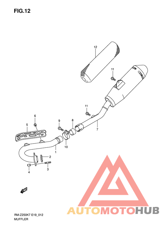 Muffler comp