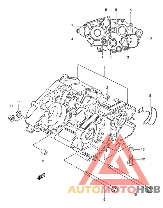 Картер двигателя