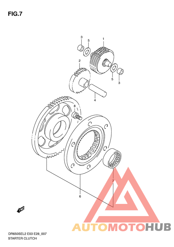 Муфта стартера
