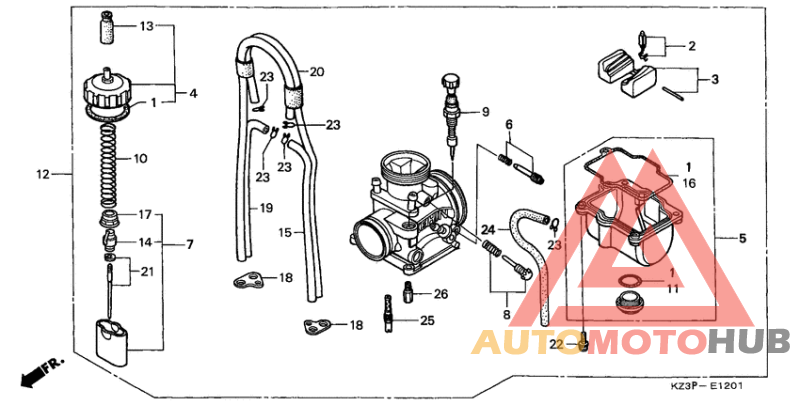 Carburetor assy