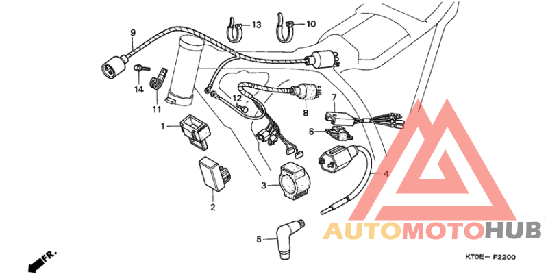 Wire harness/ ignition coil