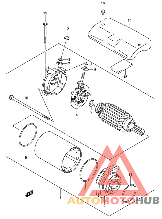 Стартерный мотор