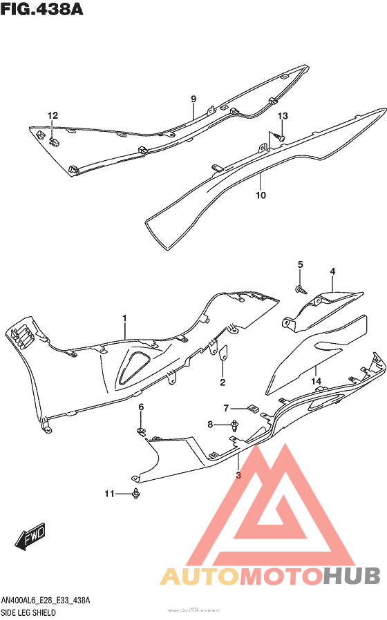 Side Leg Shield (An400Al6 E33)