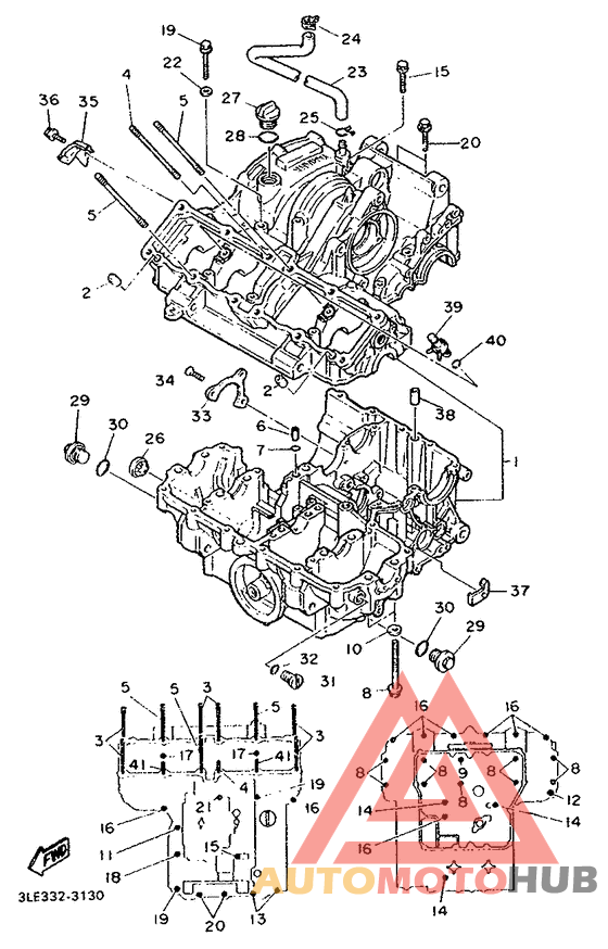 Картер двигателя