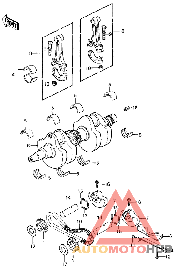 Crankshaft/balancer
