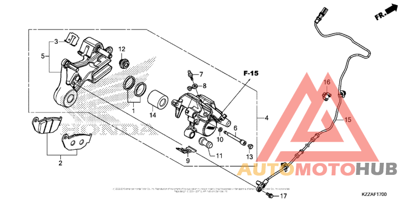 Задний суппорт