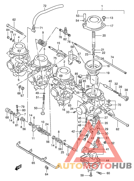 Carburetor assy
